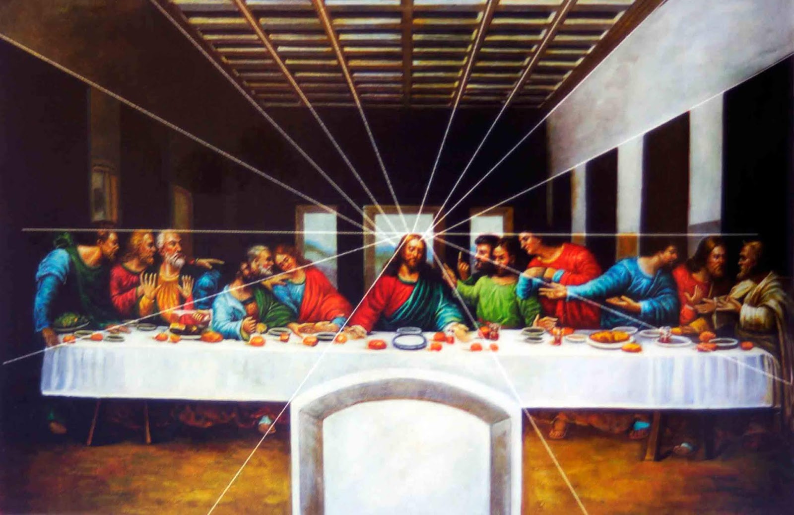 Resultado de imagen de la última cena punto de fuga